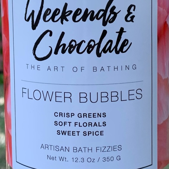 ANTHROPOLOGIE FIZZ & BUBBLE Flower Bubbles ARTISAN BATH FIZZES! Scented Gift USA - Picture 2 of 5